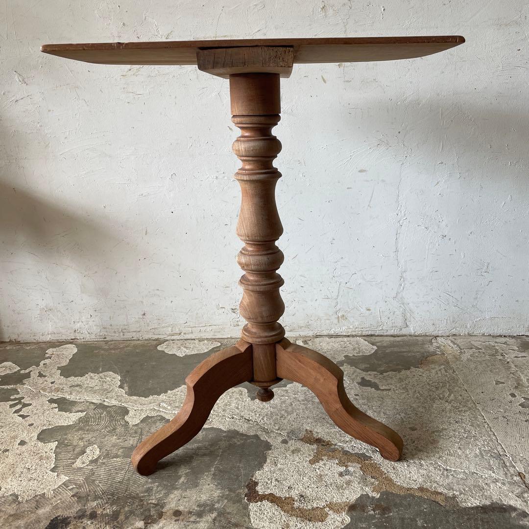 ビンテージ　サイドテーブル コーヒーテーブル　剥離