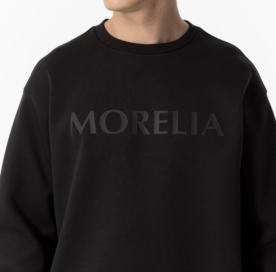 ミズノ MORELIA スウェット プルオーバー M ブラック モレリア