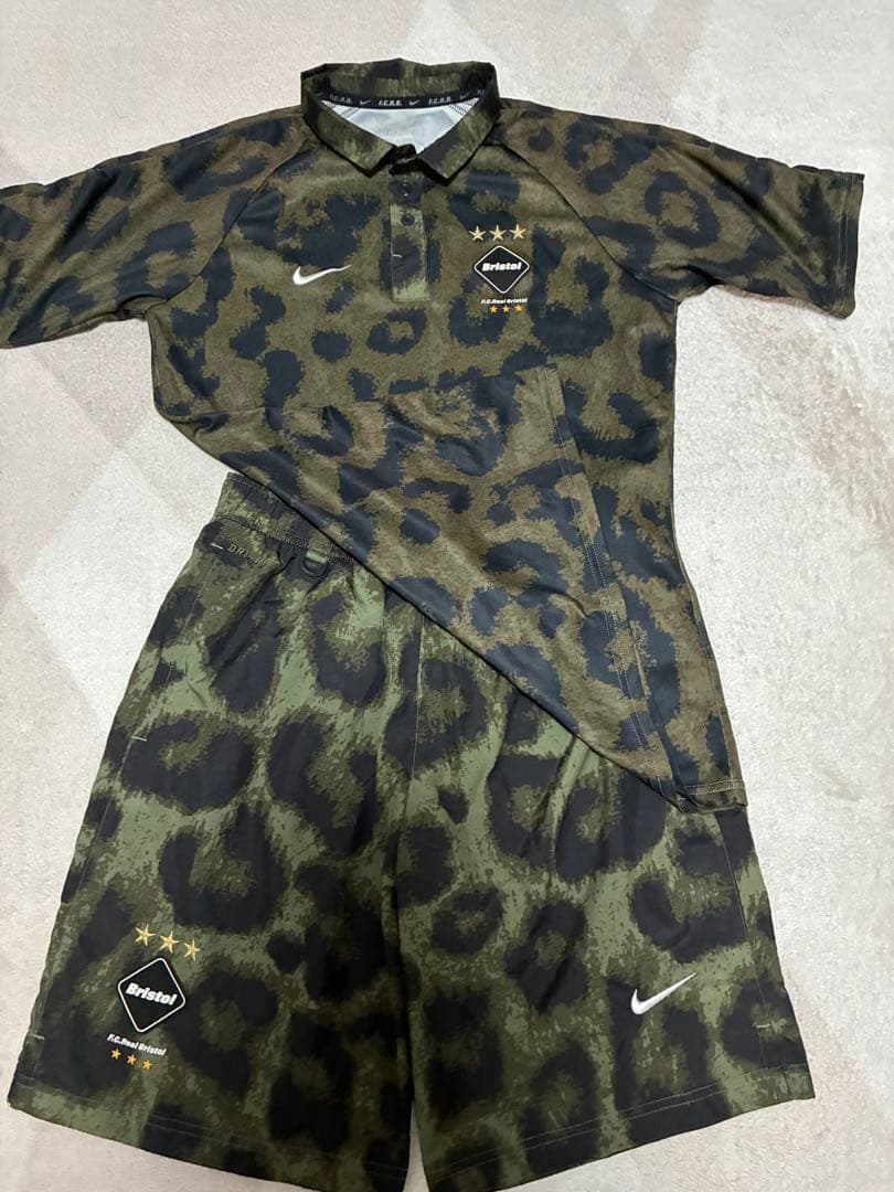 FCRB NIKE / DRI-FIT TRAINING レオパード柄　豹柄