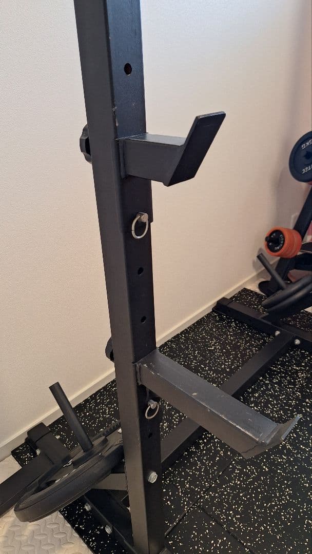 ハーフパワーラック 筋トレ ベンチプレス ぶら下がり健康器 スクワット 懸垂