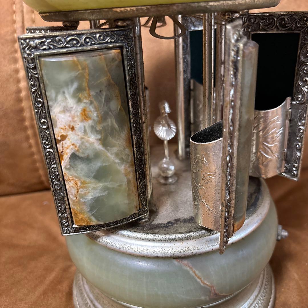 REUGE 葉巻入れ シガレットホルダー オルゴール 大理石 リュージュ