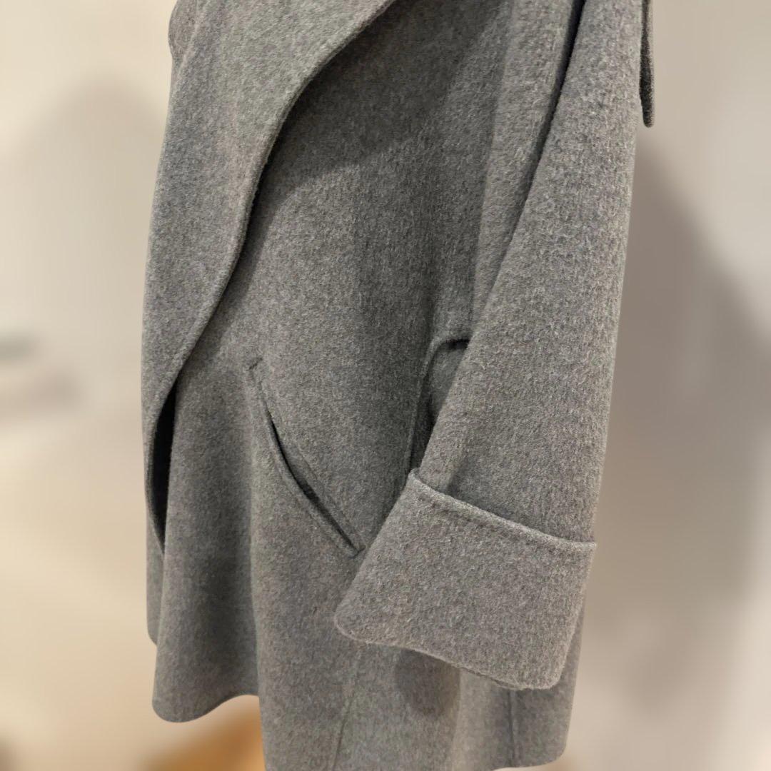 ロペ　ウールコート　グレー