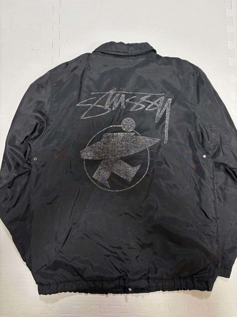 激レア　00s Old Stussy サーフマン コーチジャケット M