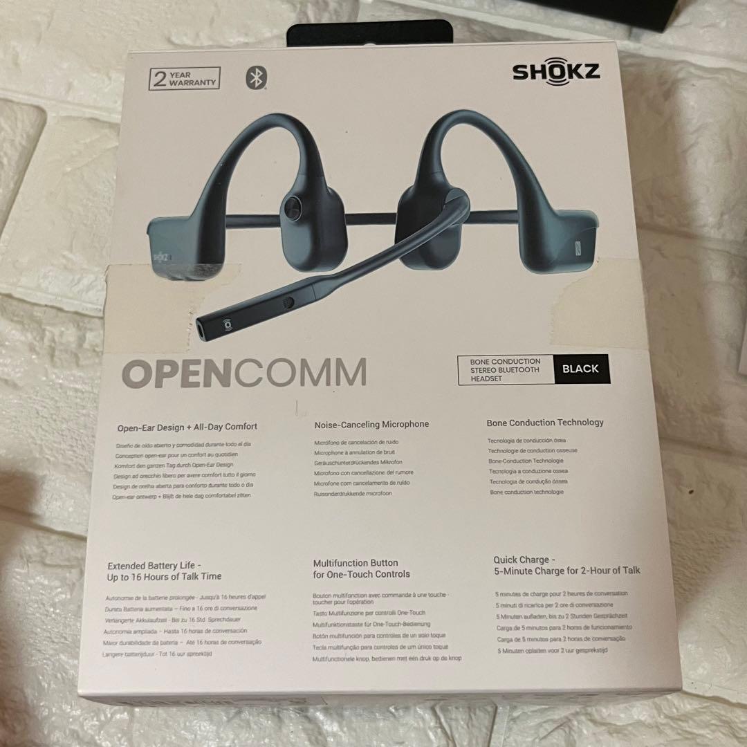 【新品級】Shokz 骨伝導ヘッドセット AFT-EP-000028