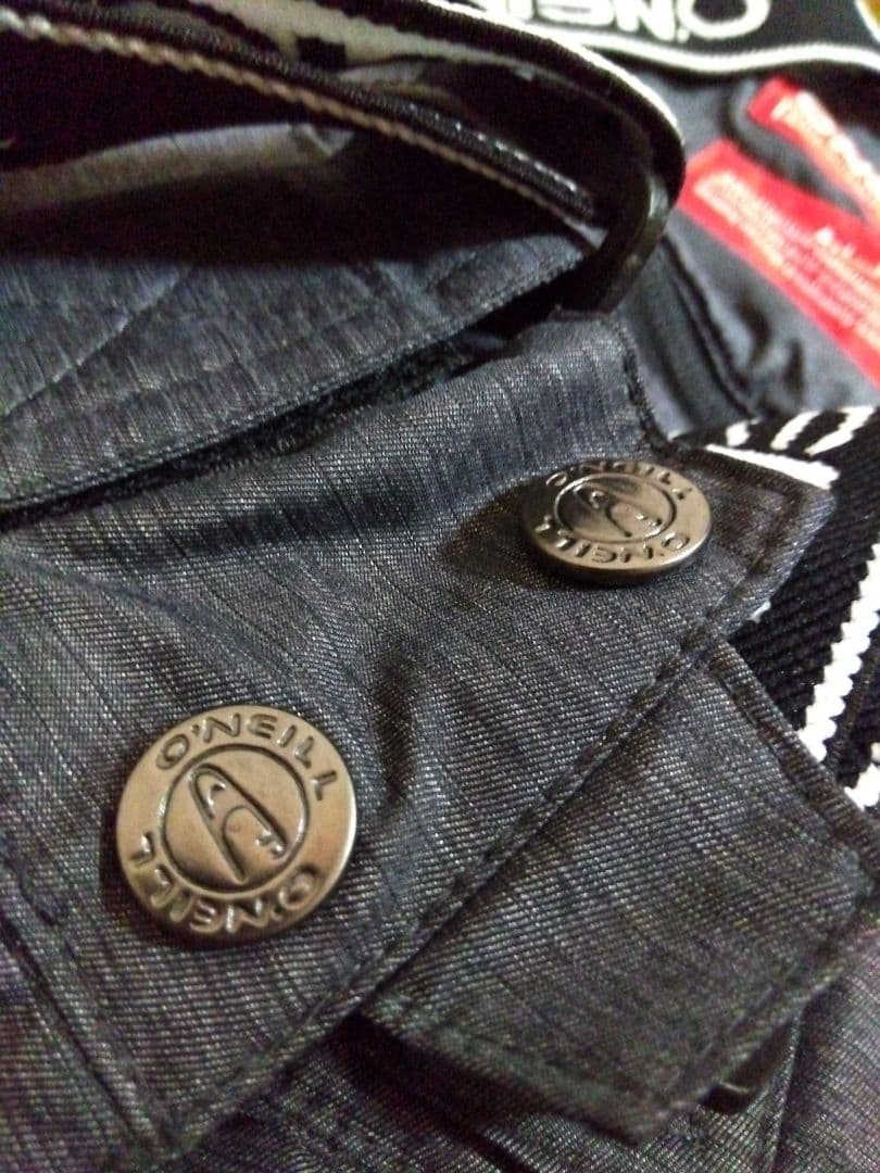 O'Neill スノーボード ズボン日S-Mサイズ グレー　オーネル　ビブパンツ