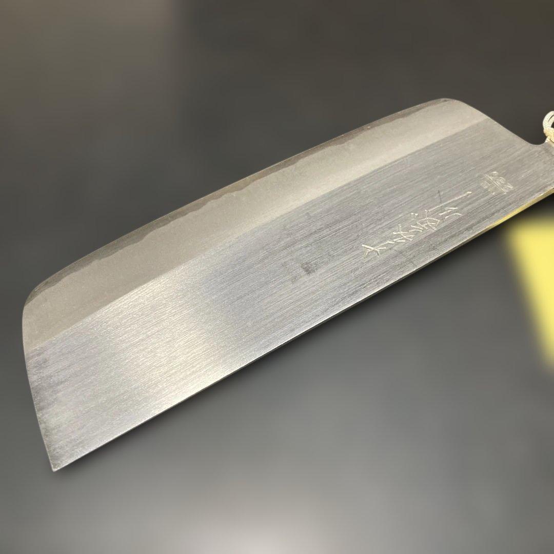 手打造　菜切包丁　東京すみだ川　新品未使用　ビンテージ　自宅長期保管美品