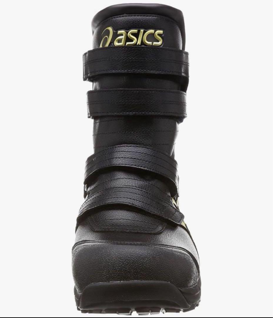 【新品】アシックス ワーキング 安全靴 作業靴 ブラック×ゴールド CP401