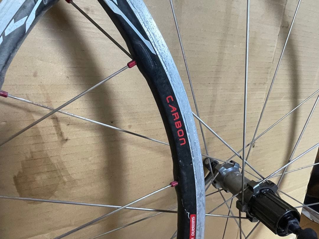 カーボン！　シマノWH-RS80 前後セット