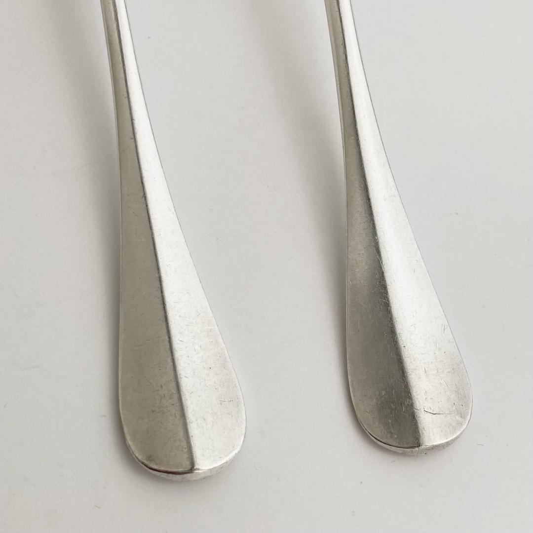 【リリ】フランスアンティーク⭐️フォークスプーン×2、ティースプーン2本