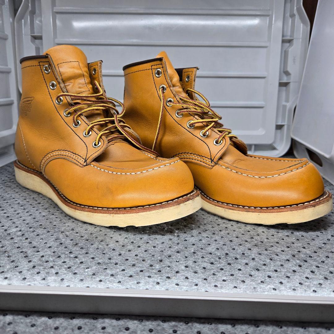 RED WING レッドウィング モックトゥ ブーツ オロ系 　イエロー