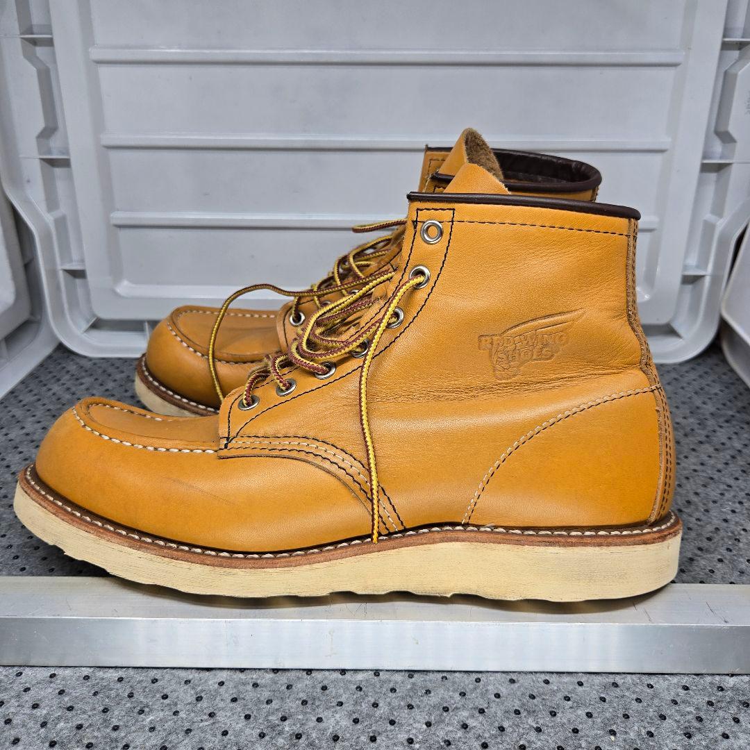 RED WING レッドウィング モックトゥ ブーツ オロ系 　イエロー