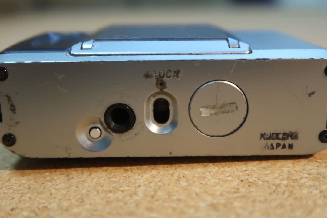 CONTAX T　 動作せず！　京セラコンタックス　フィルムカメラ　ストロボ付