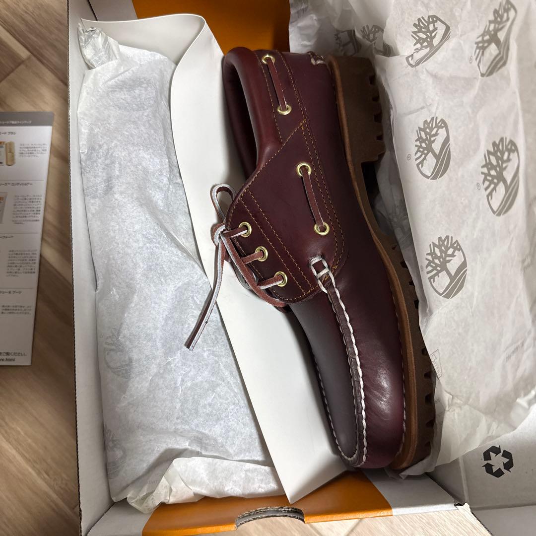 スリーアイ(3EYE) / ストーンストリート ボート シューズ　バーガンディ