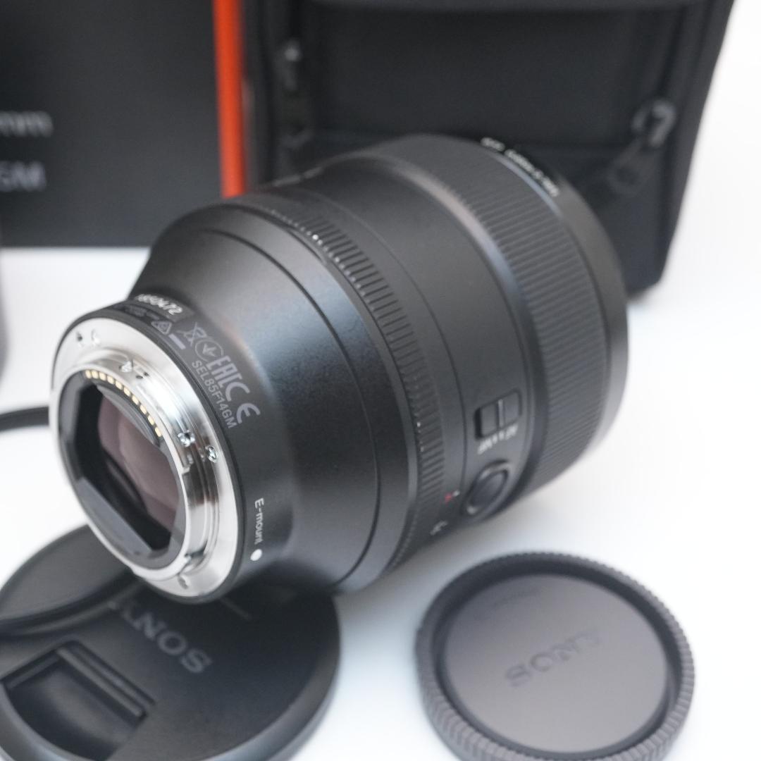 SONY FE85mm F1.4GM SEL85F14GM Eマウント　単焦点
