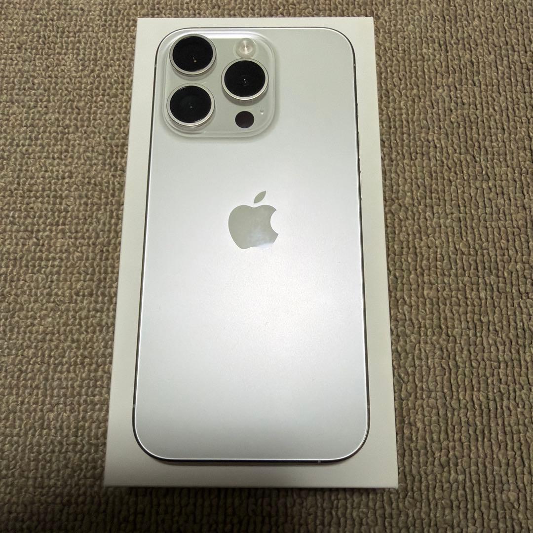 【電池残量93%・美品】 iPhone 15 Pro 128GB ホワイト