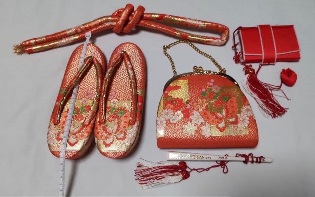 7歳女の子お着物セット七五三やお参りに