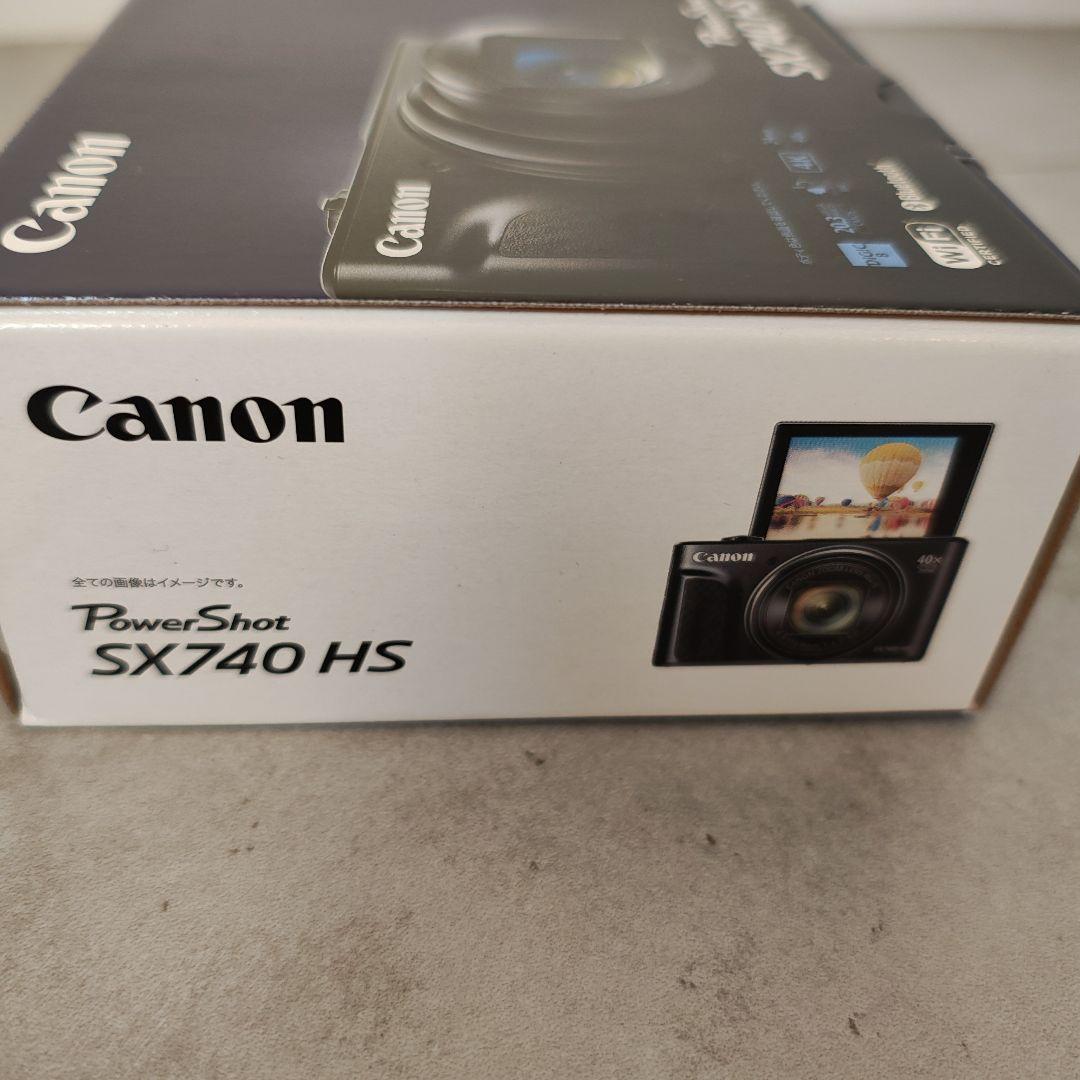 【新品未使用】キヤノン POWERSHOT SX740 HS ブラック