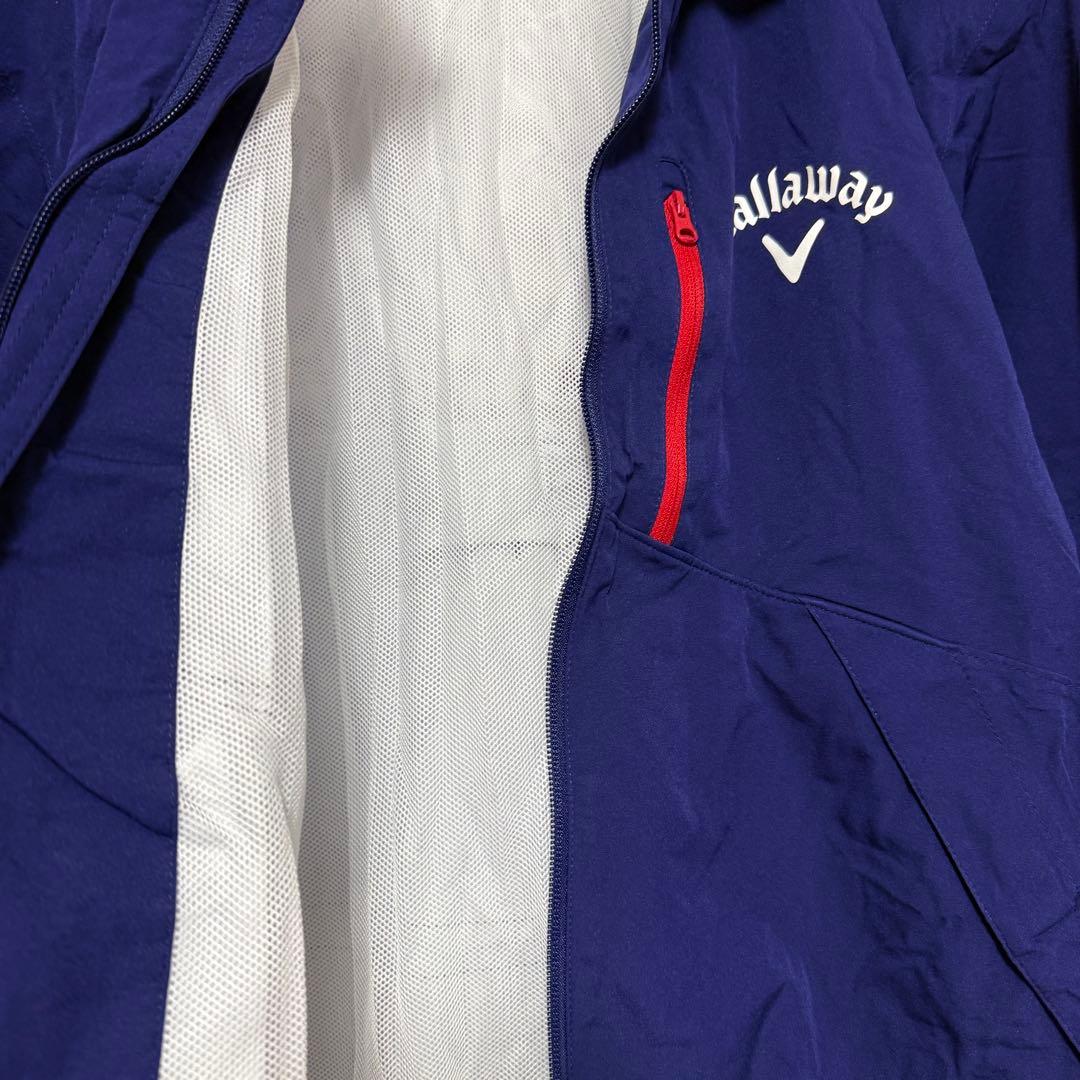 Callaway キャロウェイ レインウェア 上下セット ネイビー ゴルフ用