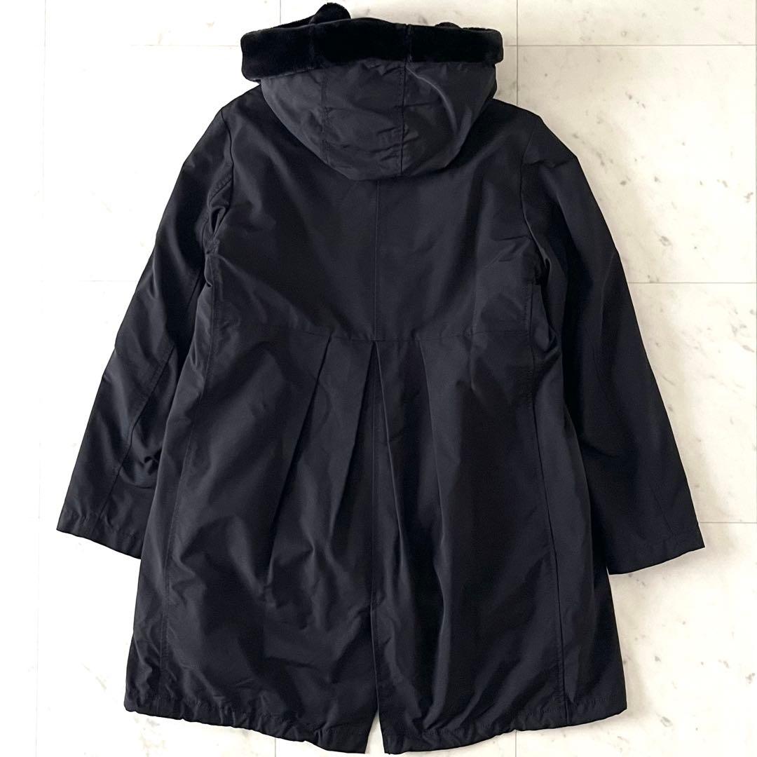 美品♪ボールジィ トゥモローランド ライナー付2wayモッズコート 38 黒