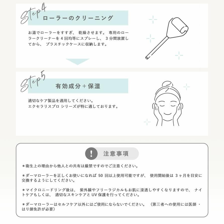 【正規品】ダーマローラー HC902/ローラークリーナーセット【新品未開封】