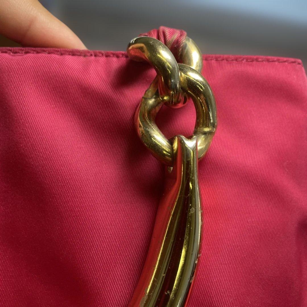 90s 超希少PRADA ピンク バッグ