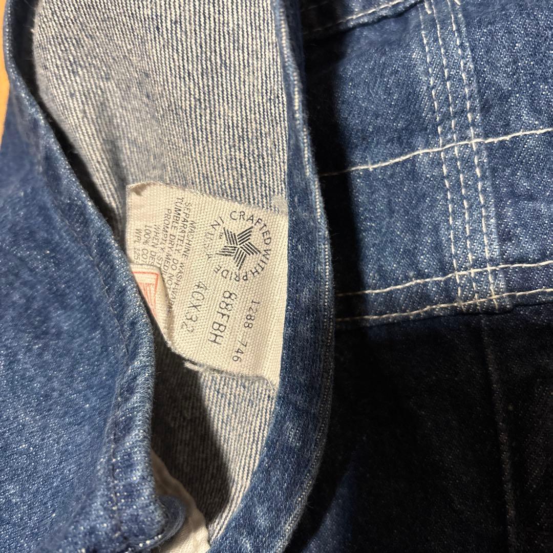 Carhartt 100 Years オーバーオール デニムブルー