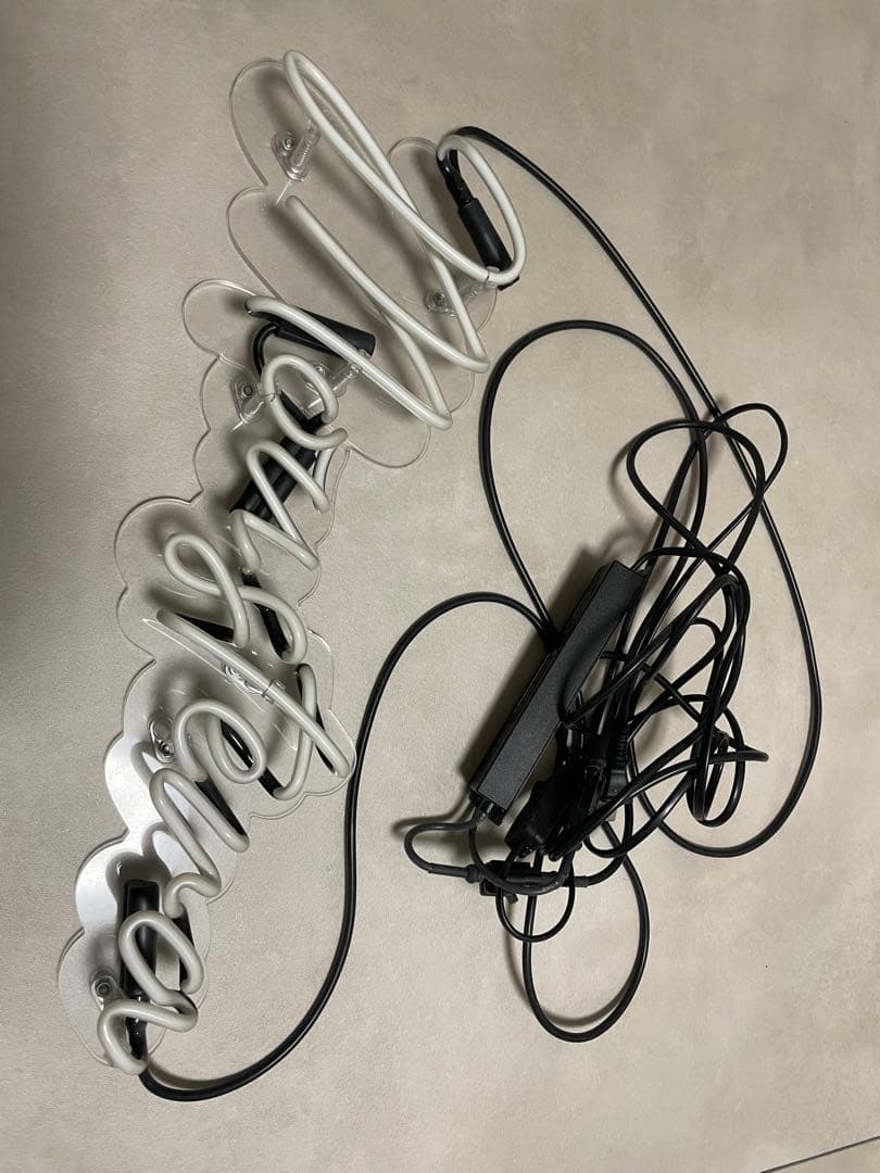 緑色ネオンライト Monstera 約50cm