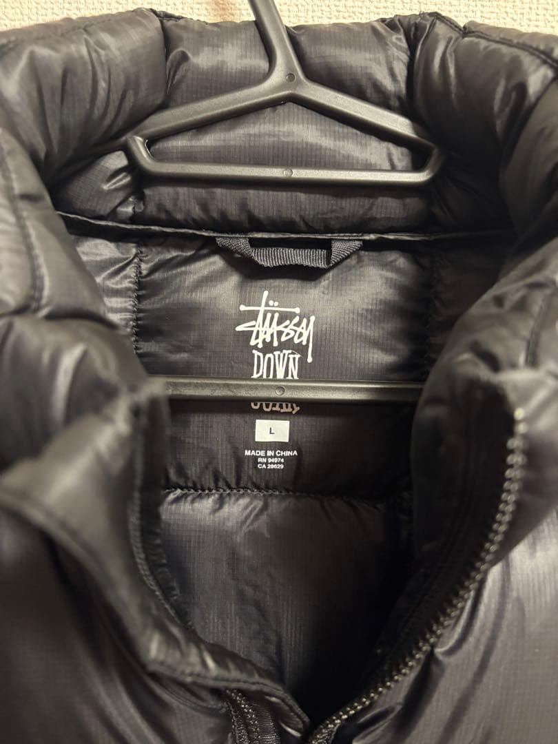 stussy ダウンジャケット L 正規品 即完