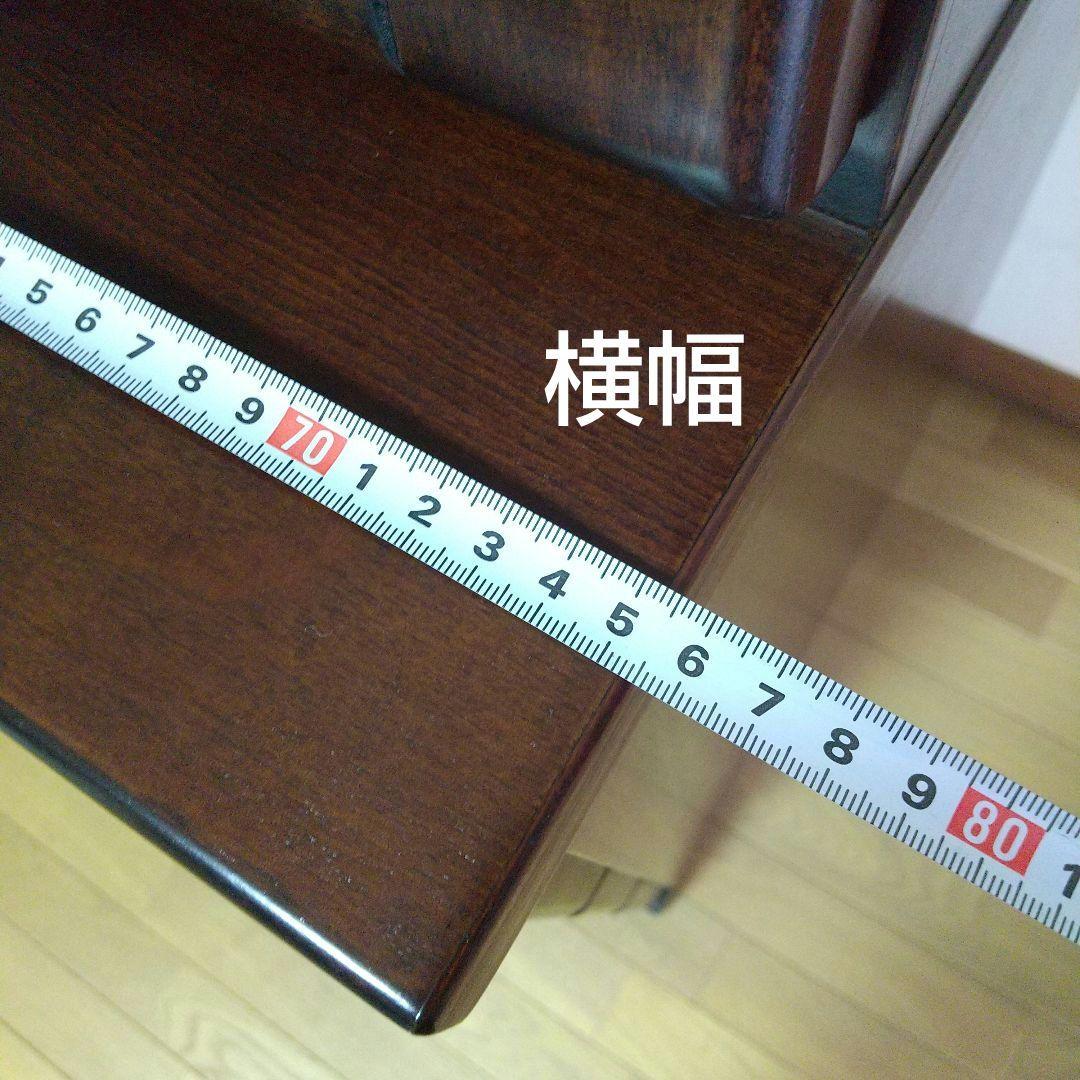 ライティングビューロー 天然木 引き出し 机 収納 折り畳み