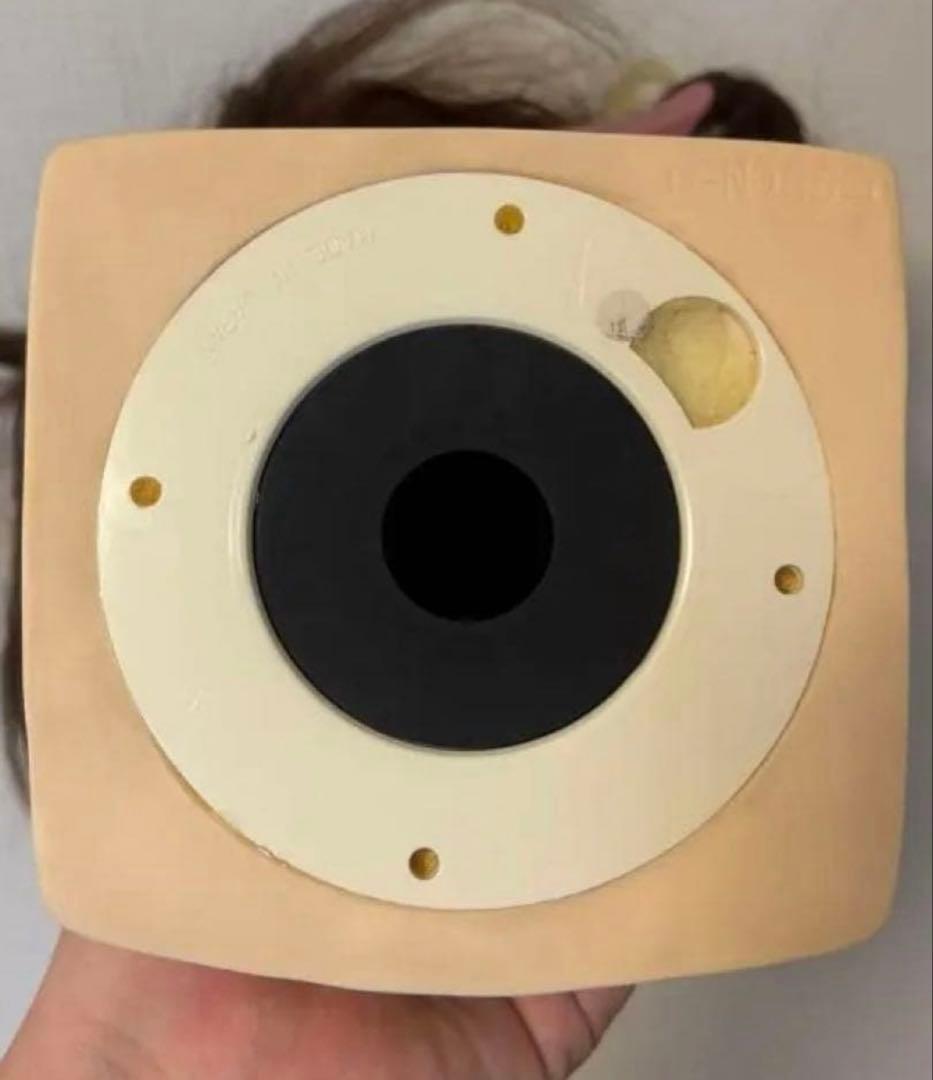 ブラウンロング　ウィッグ　　中古美品