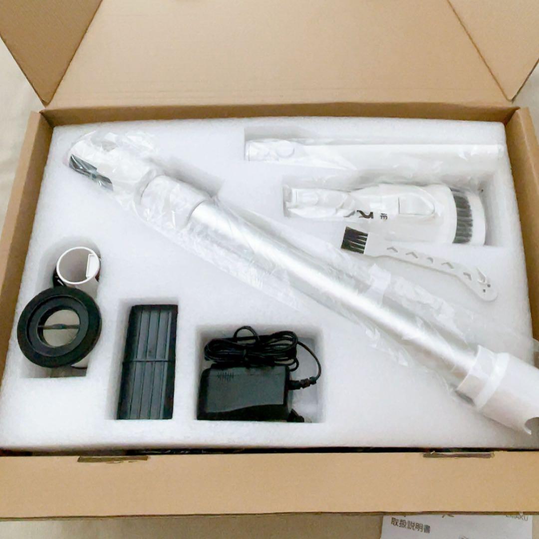 掃除機 コードレス スティッククリーナー サイクロン スタンド 除菌 85Kpa