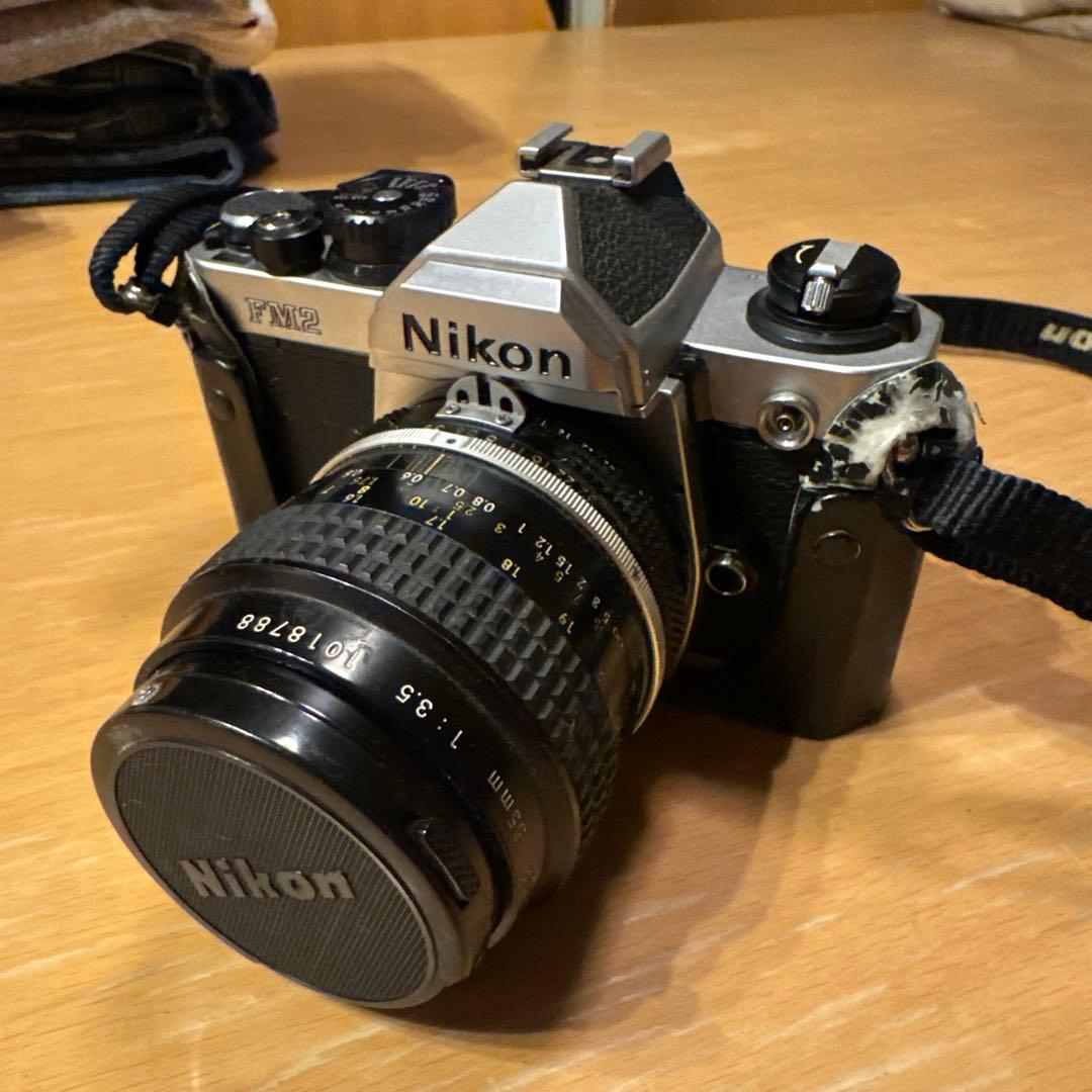 Nikon FM2 一眼レフカメラ レンズ付き
