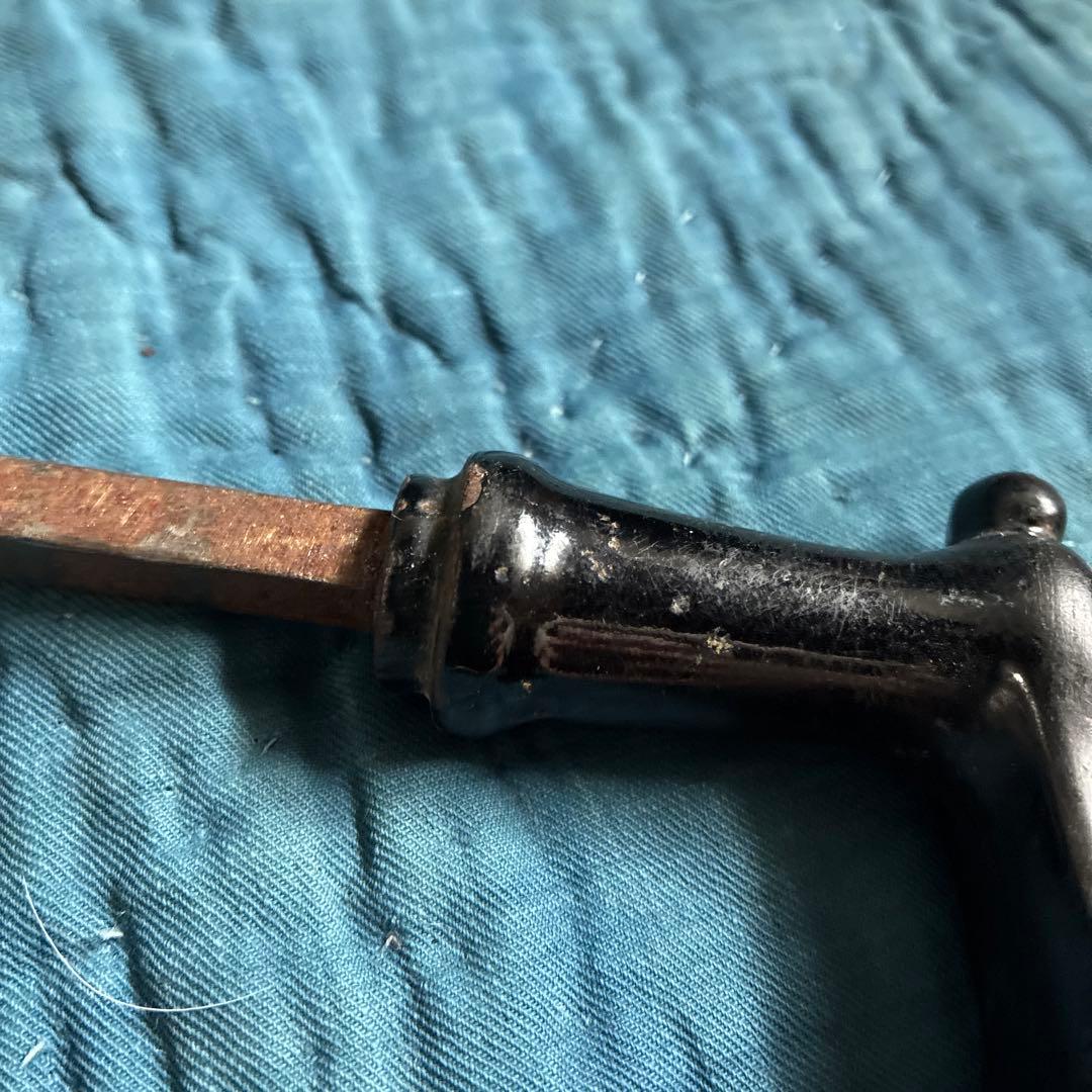 フランス　アンティーク　ドアノブ　アイアン　DIY