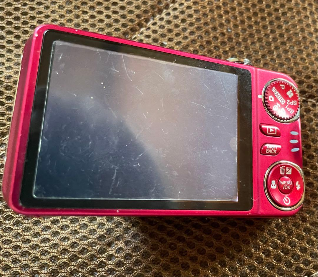 デジタルカメラ　フジフィルム　FINEPIX T300 レッド　動作確認済み