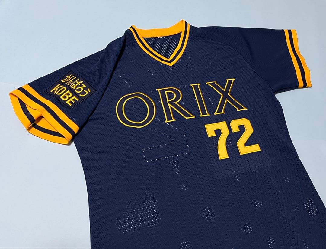 オリックス・ブルーウェーブ　仰木彬監督ユニフォーム　がんばろうKOBE