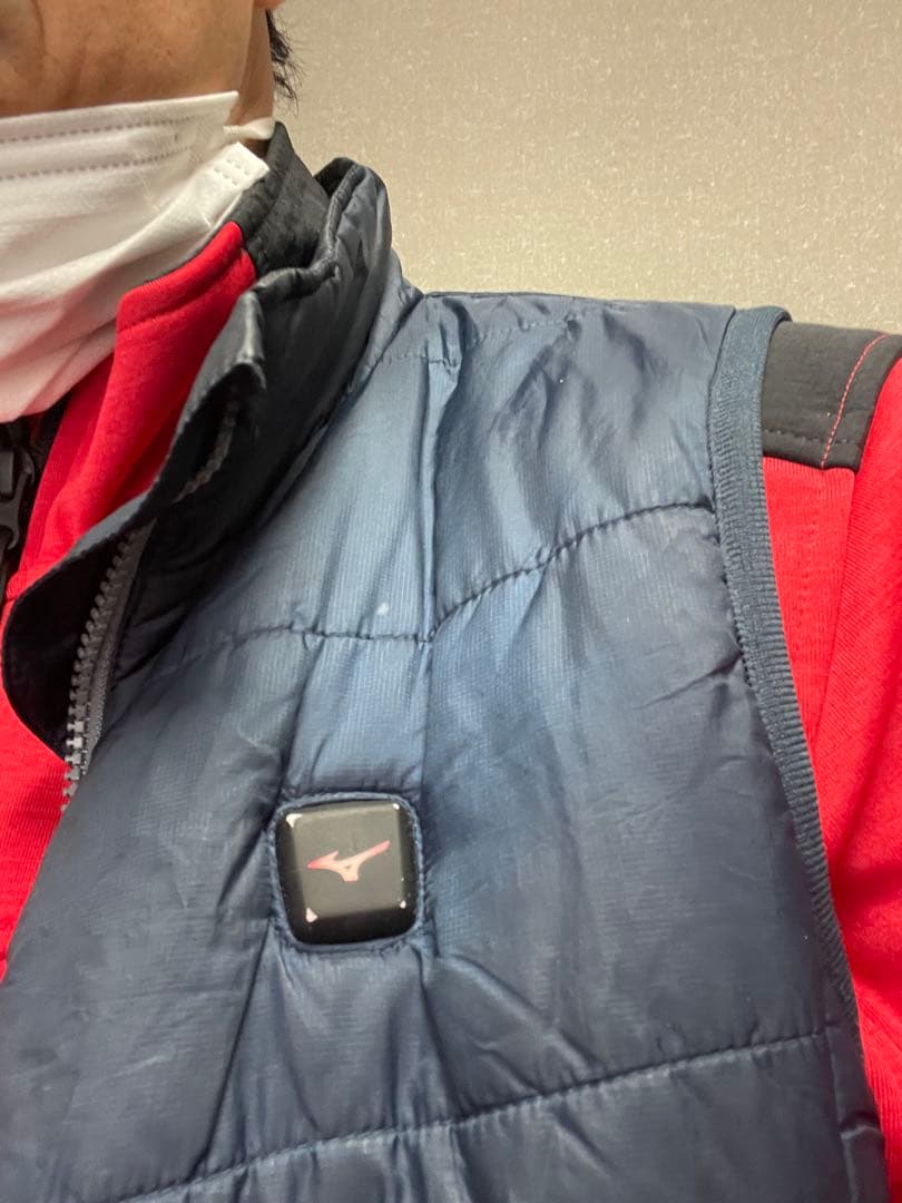 ミズノ 電気ベスト バッテリー付き