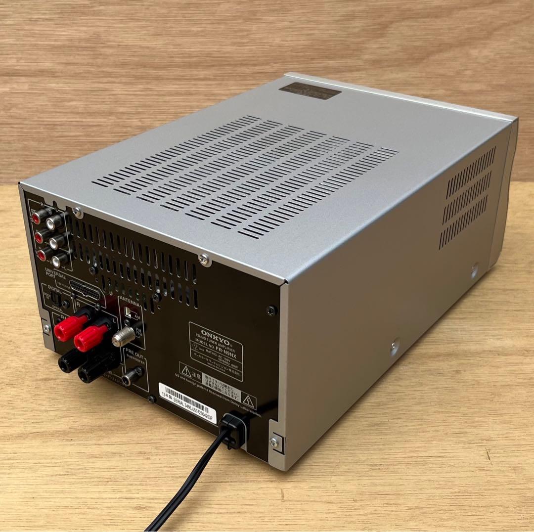 【美品動作品】ONKYO FR-N9NX(S) CD/MDチューナーアンプ