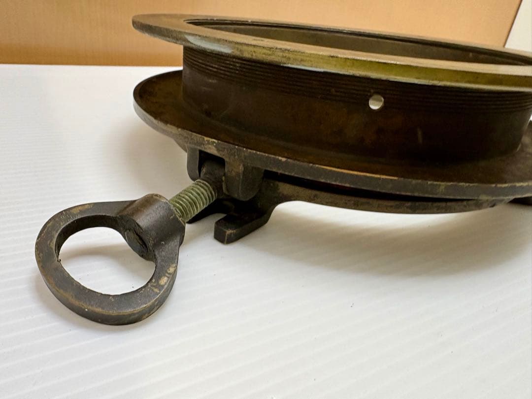 真鍮開閉丸窓 船舶　丸窓 現状出品 詳細不明　ジャンク品