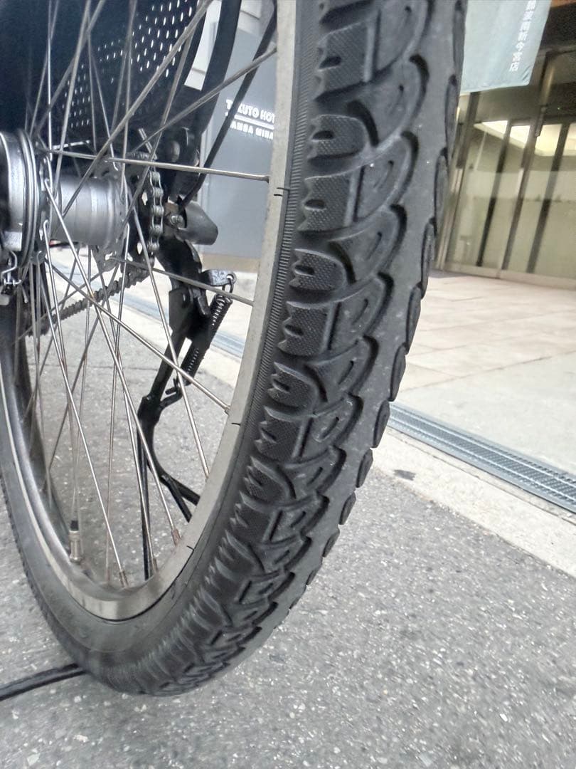 大阪府　ブリヂストン　HYDEE 電動アシスト自転車 ブラック