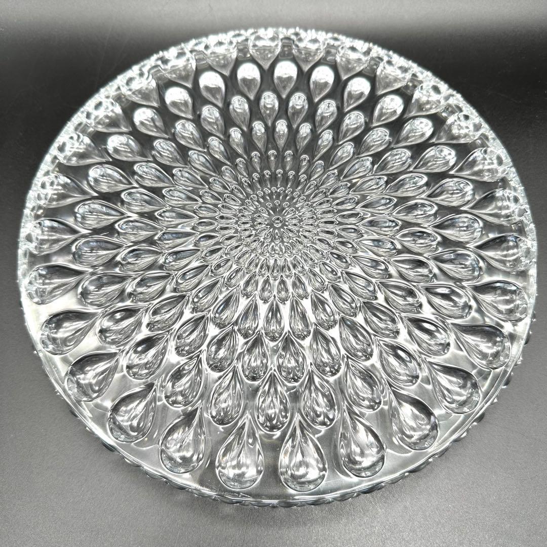 Baccarat オールドバカラ グートプレート クリスタル 22.5cm