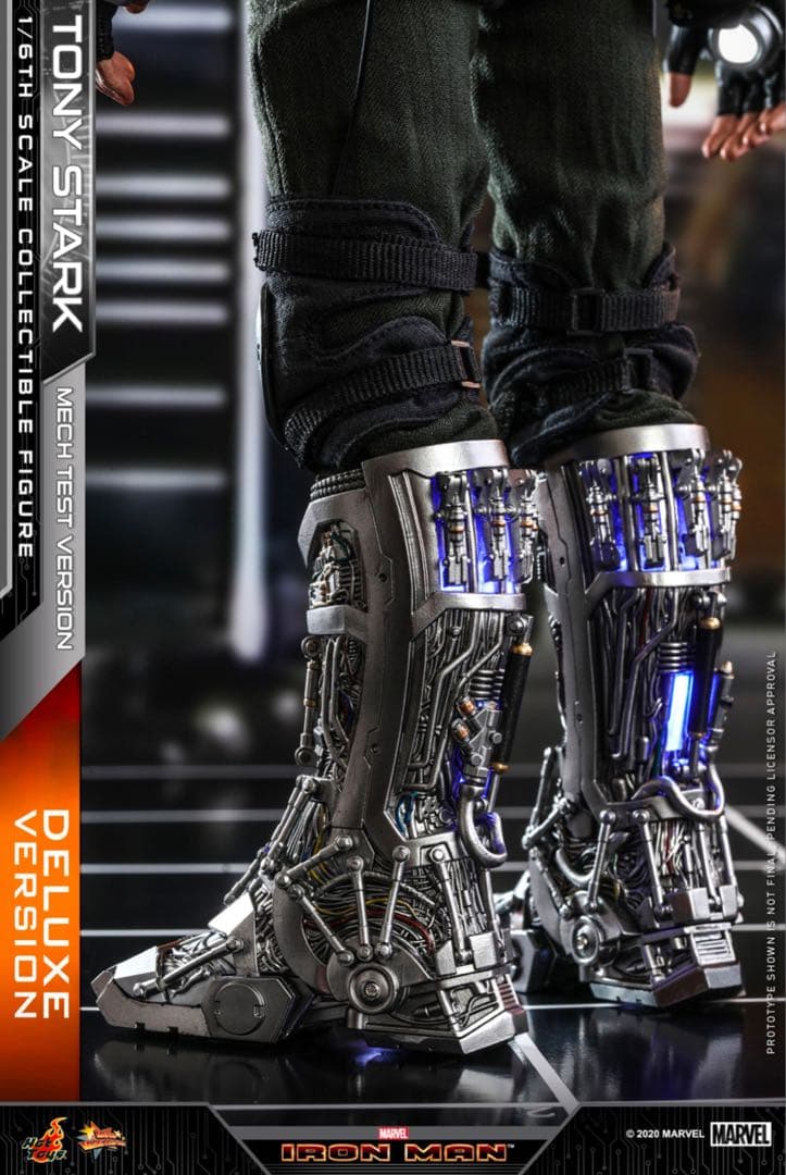 【じゃくさ】ホットトイズ　トニー・スターク　メカテスト版2.0　デラックス