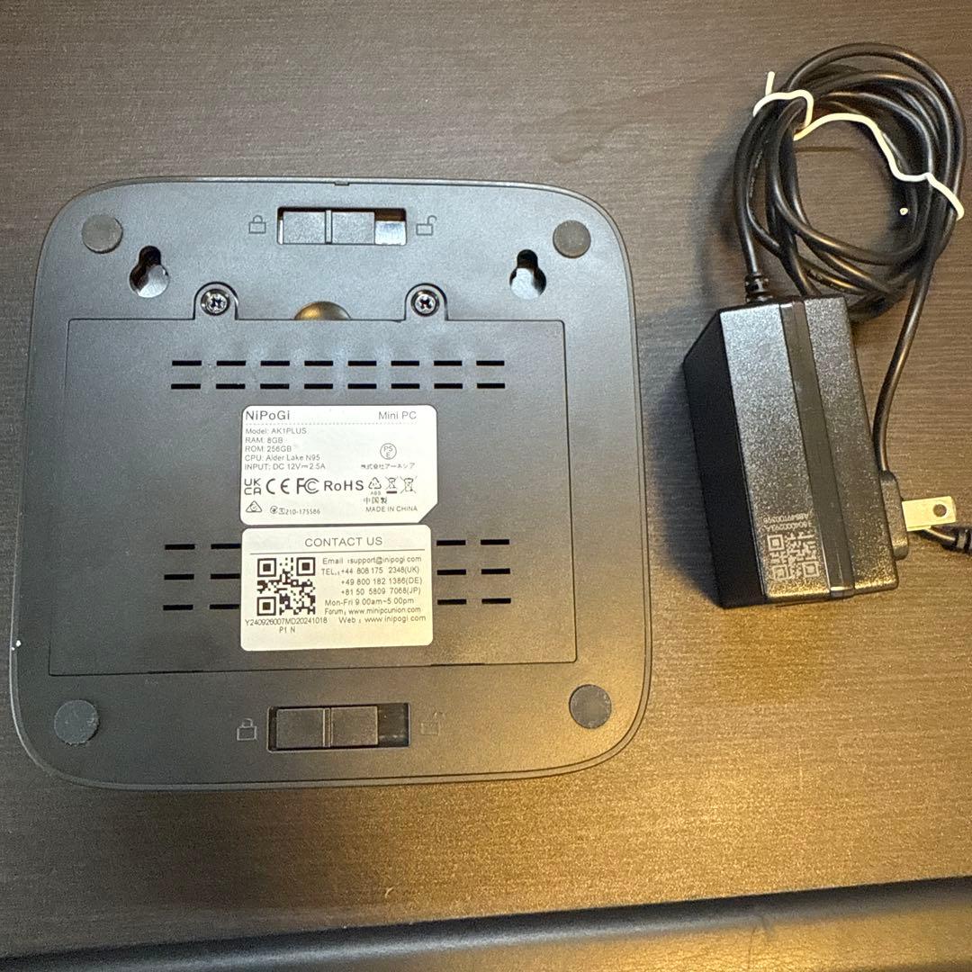 NiPoGi N95 ミニPC 8GB 256GB SSD