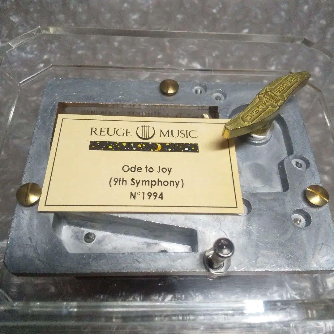 REUGE MUSIC オルゴール 36弁 アクリルケース リュージュ