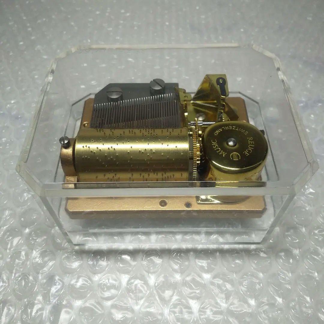 REUGE MUSIC オルゴール 36弁 アクリルケース リュージュ