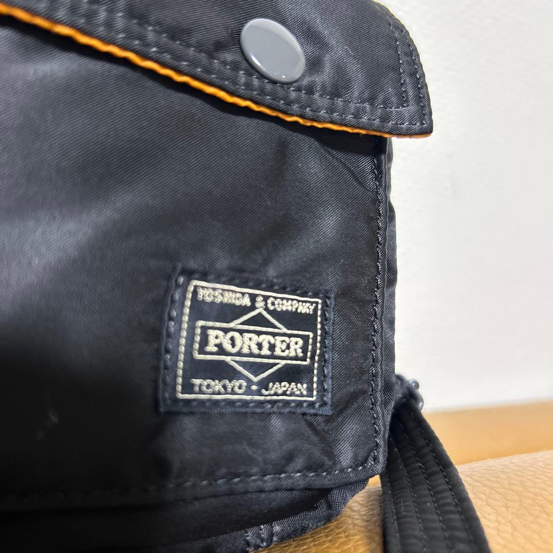 美品　PORTER ポーター　タンカー　 ショルダー　バッグ　ミニ 黒　廃盤