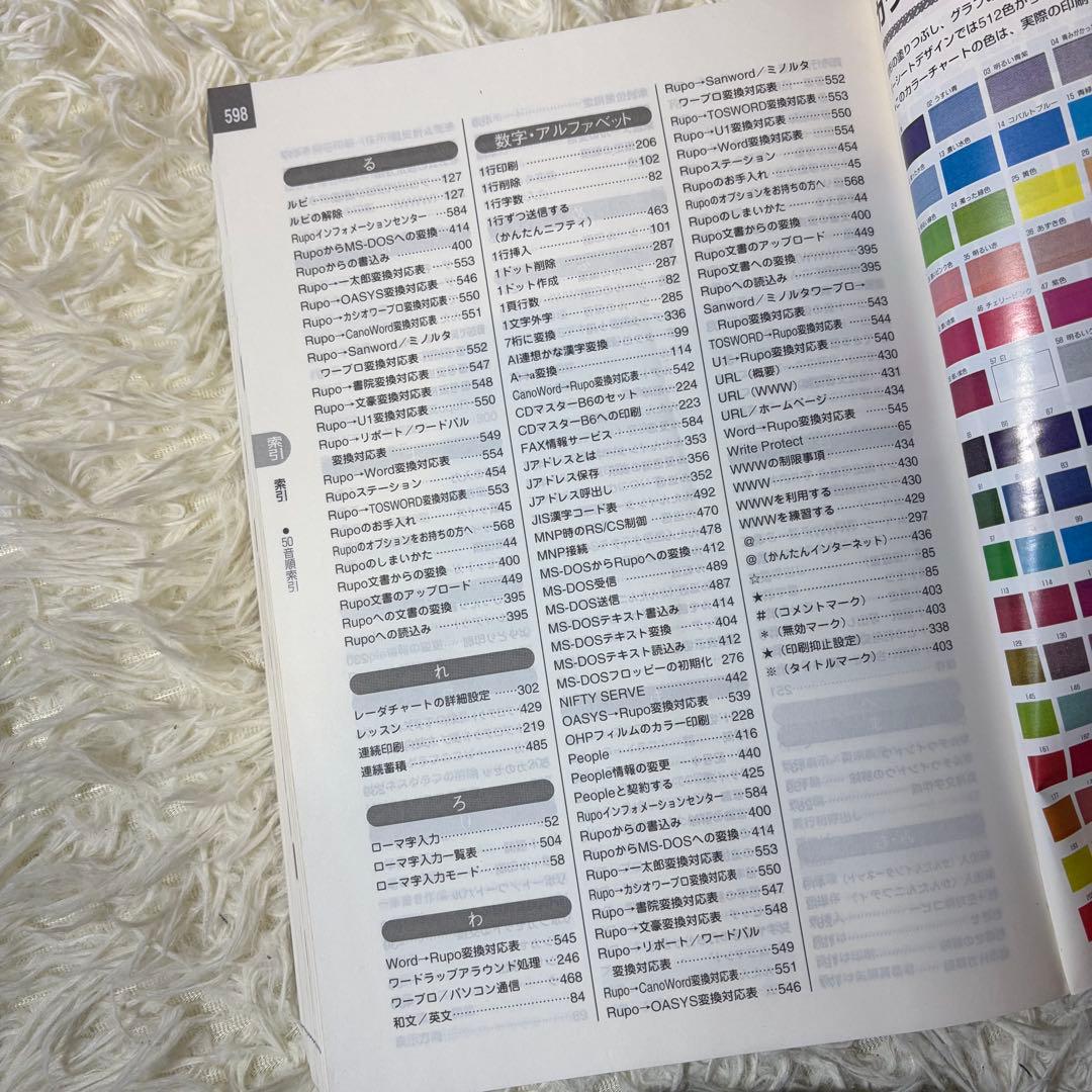 【動作良好】TOSHIBA ワープロ Rupo JW-C660MS 付属品多数