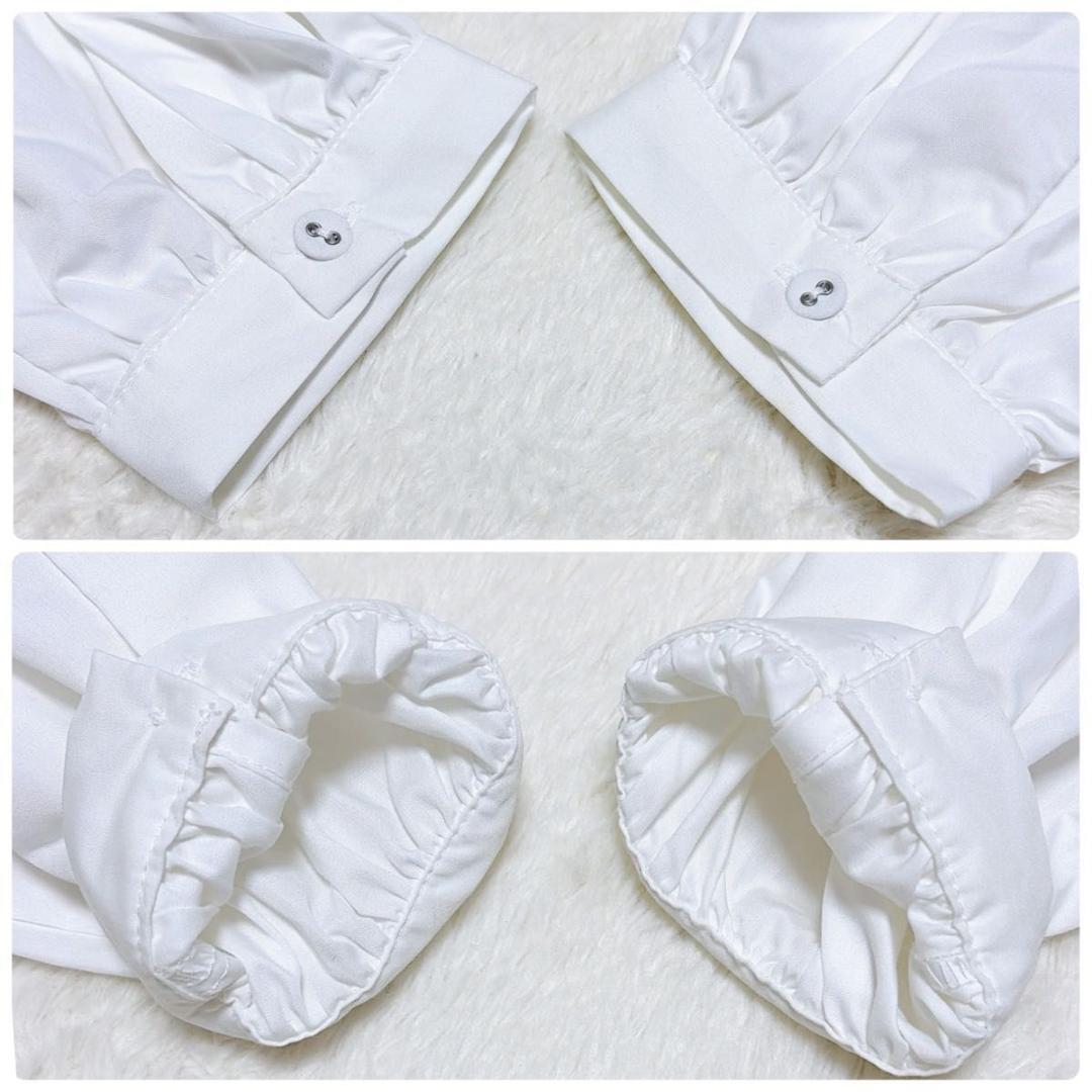 極美品 フレアドッキングシャツニット アルパカ混 プルオーバー フリーサイズ