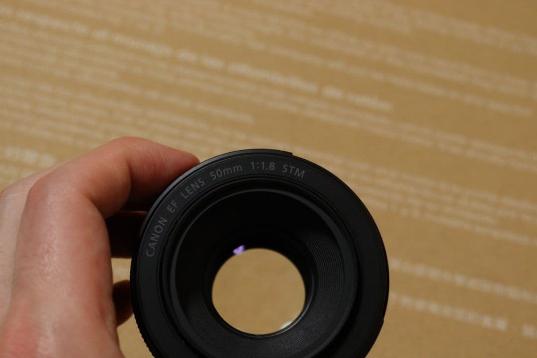 EF50mm F1.8 STM canon 単焦点レンズ