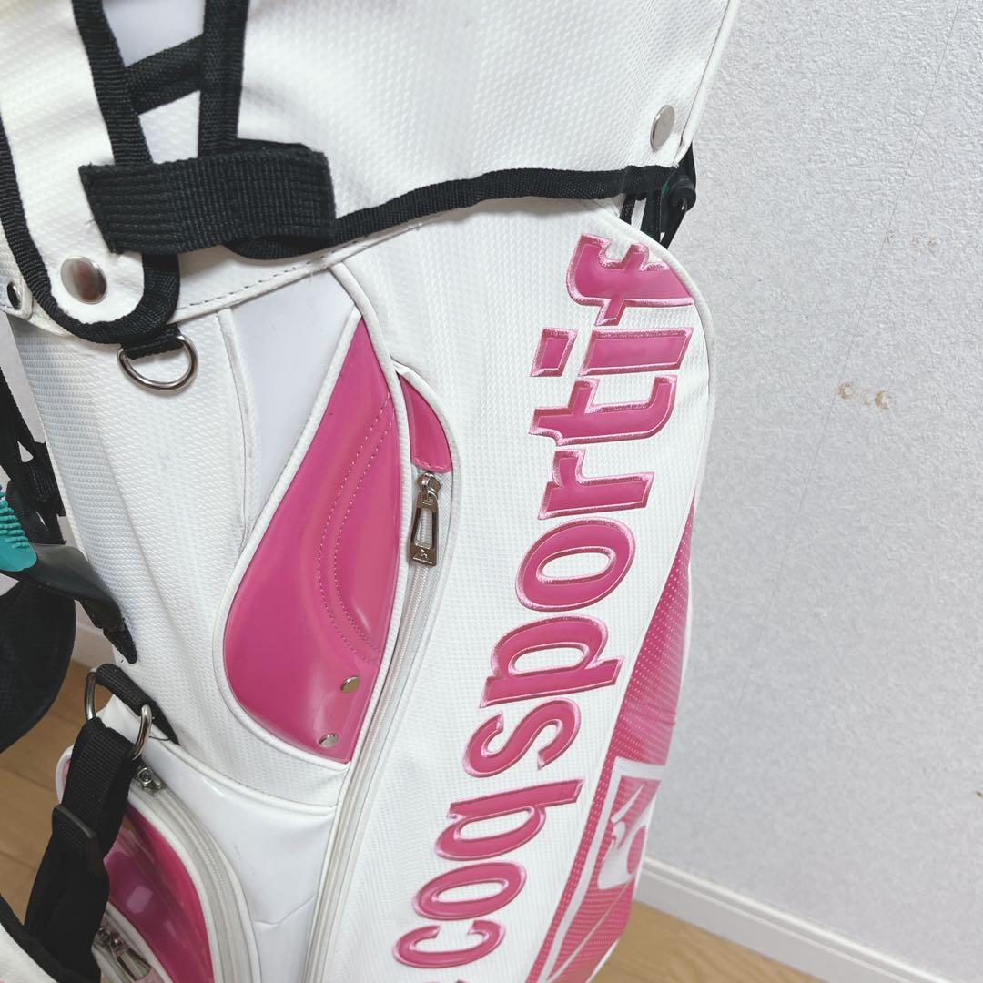 K114 lecoq sportif ルコック スタンド式キャディバッグ 軽量