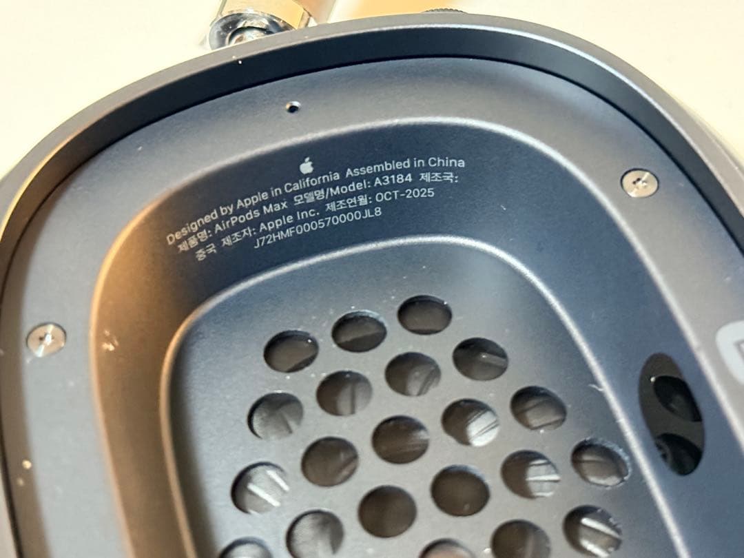 【ほぼ未使用】Apple AirPods Max（第2世代）ミッドナイト